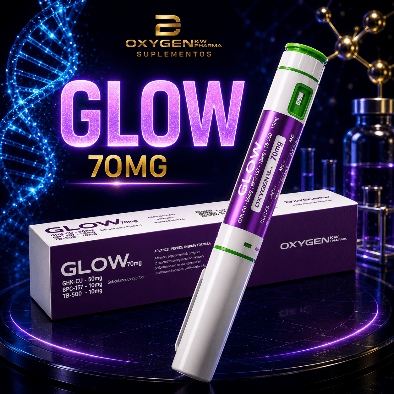 GLOW CANETA