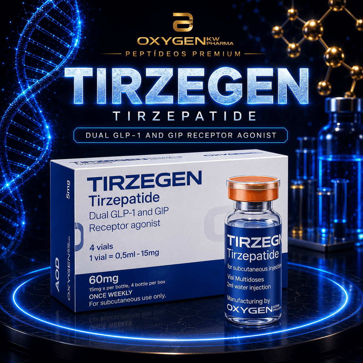 TIRZEPATIDA 60mg VIAL